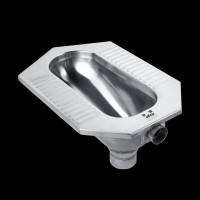 KG-S201 stainless steel one piece turkish toilets pan for sale in china