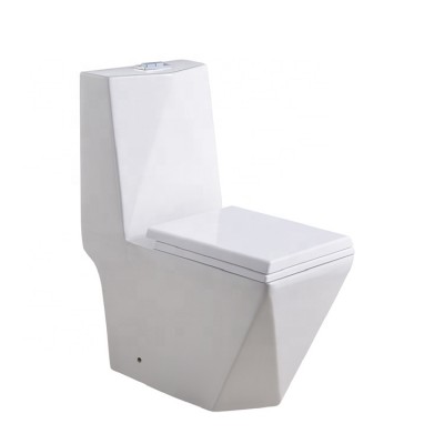 Factory Directly Sell One Piece Toilet Ceramic Toilets With PP Seat Cover