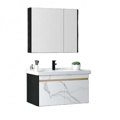 plywood   complete bathroom cabinet  with soft  close hinges