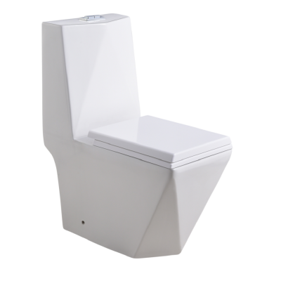 China factory sanitary ware wc  for home and luxury hotel use one piece siphonic toilet bowl