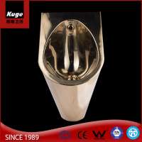 China supplier toilet piss stainless steel gold urinal for sale