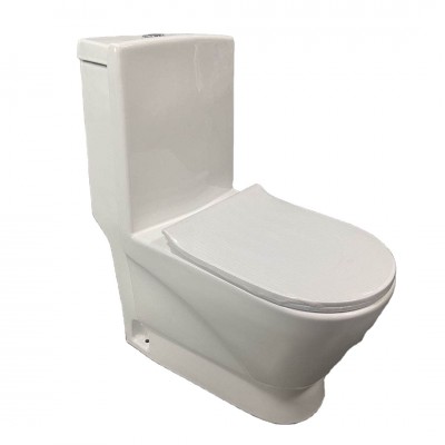 High quality  One Piece Western Design Washdown wc Toilet