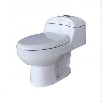 cheap price ceramic one piece floor mounted siphnic toiet for south American countries